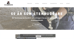 Desktop Screenshot of naturstenskompaniet.se